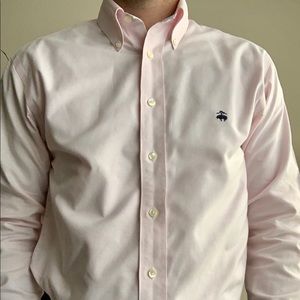 Brooks Brothers Button Down Pale Pink Size Small